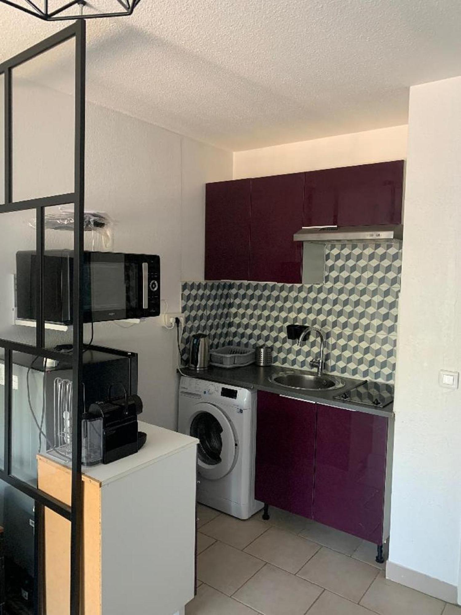 Vittoria Immobilier 9 -Reglement Sur Place - Cheques Vacances Acceptes La Grande Motte Rum bild