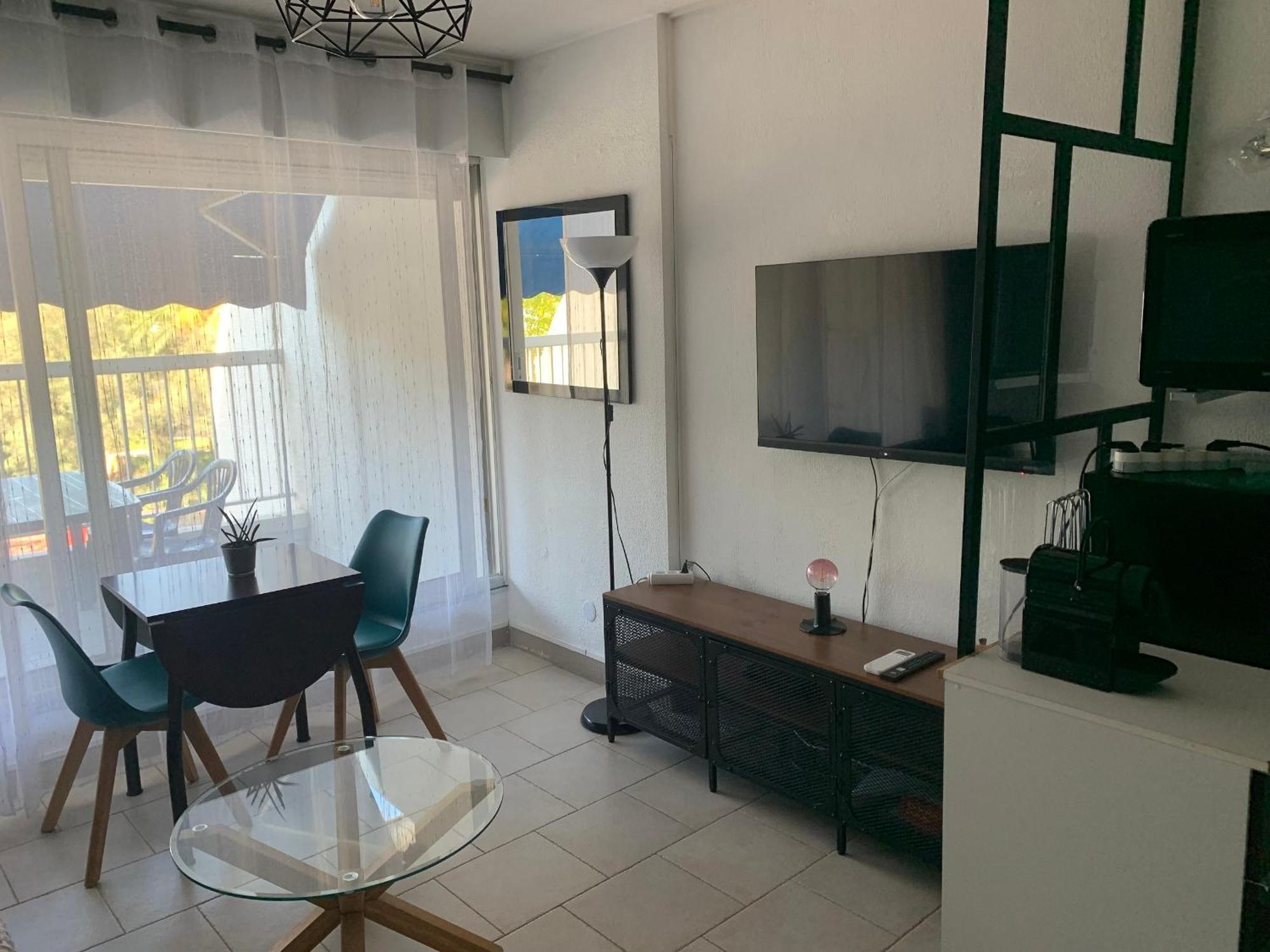 Vittoria Immobilier 9 -Reglement Sur Place - Cheques Vacances Acceptes La Grande Motte Rum bild