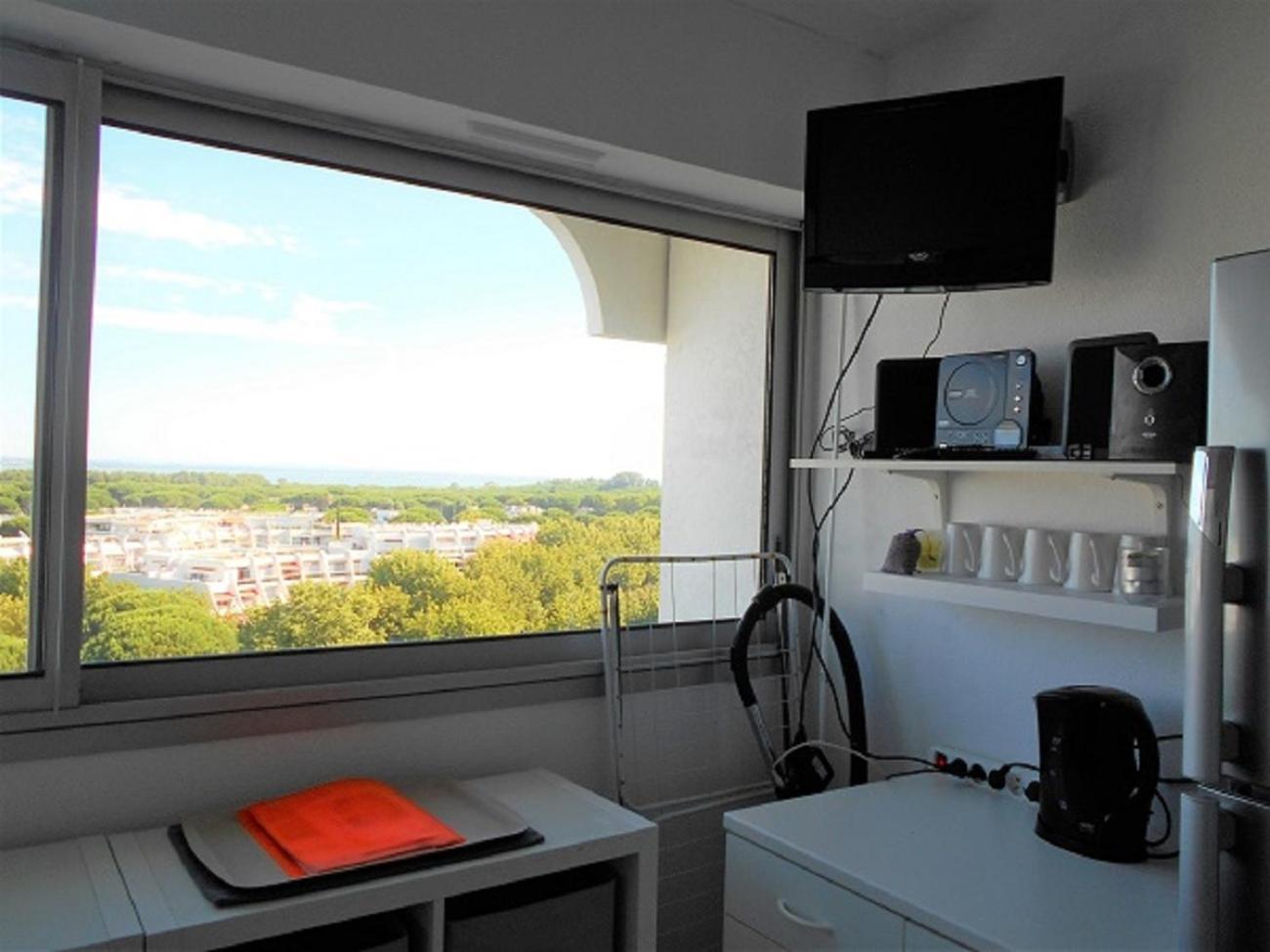 Vittoria Immobilier 9 -Reglement Sur Place - Cheques Vacances Acceptes La Grande Motte Rum bild